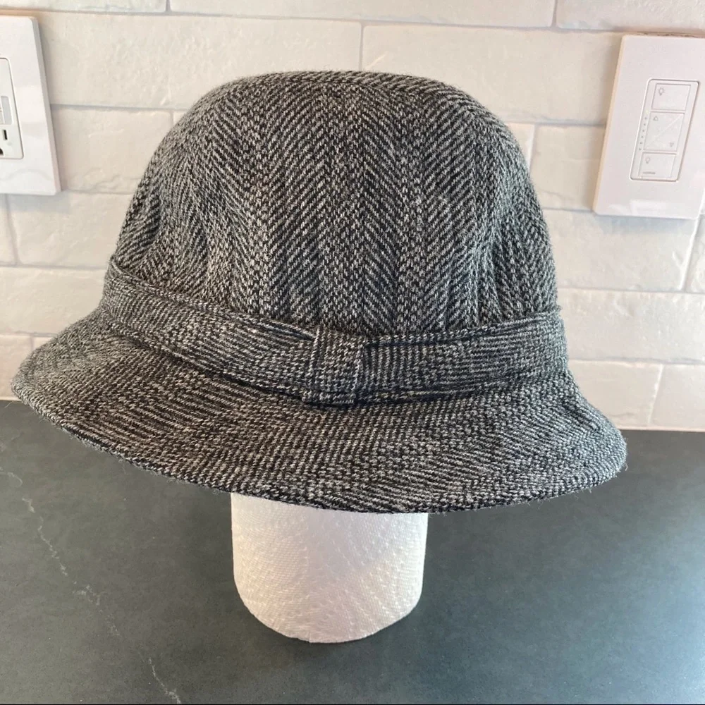 Vintage Pendleton sz Large wool fedora herringbone pattern